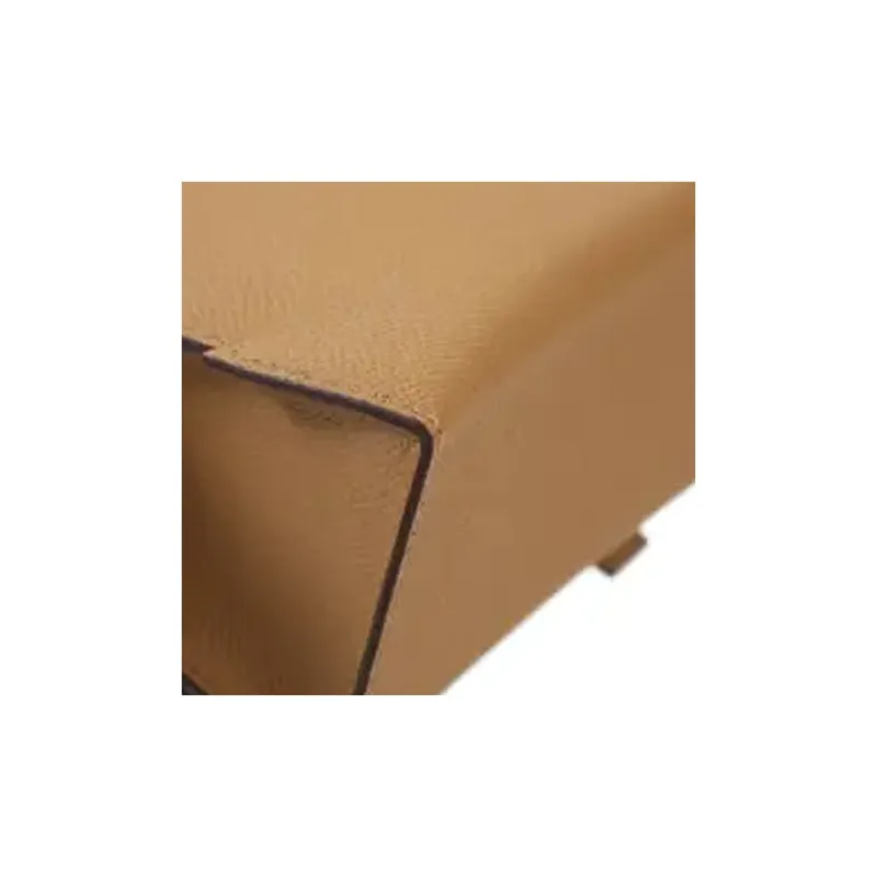 HERMES Kelly Doll Epsom Calfskin Shoulder Bag Crossbody Bag Handbag Women's Brown & Blue-9
