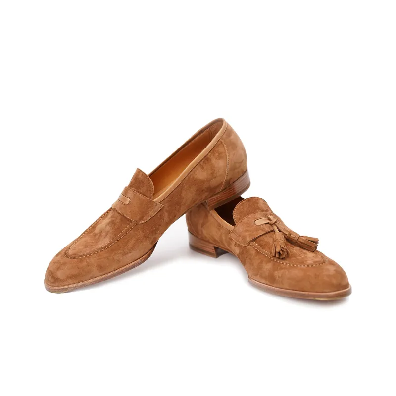 Kitamachi Loafers Men Khaki Brown/Peacock Blue/Inkstone Black/Denim Blue/Cherry Red/Glazed Black-2