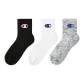 Black White Gray-Crew Socks