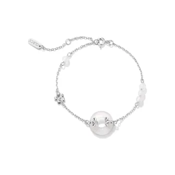 Clect Chalcedony Jade Bracelets Unisex