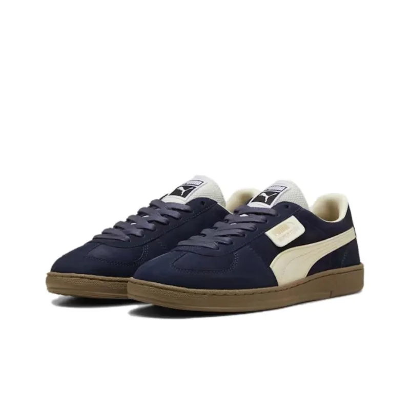 PUMA Superteam Non-slip Lightweight Low-Top Skateboard Shoes Unisex Blue White-2