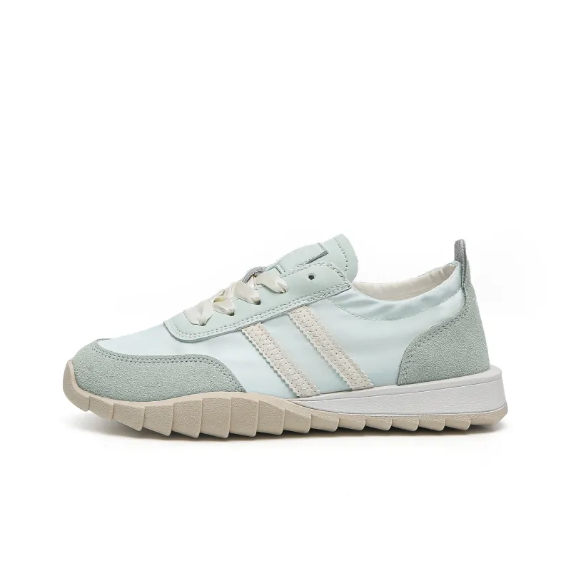 TUOPIN Casual Shoes Women's Low Top Silver/Beige/Pink/Green-28