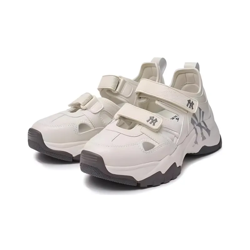 MLB Sandal Chunky Mask Beach Sandals Unisex Ecru-2