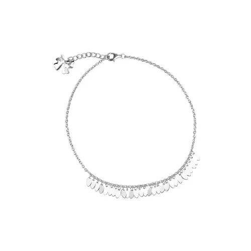 CHIEMOT 925 Sterling Silver Anklets Women's