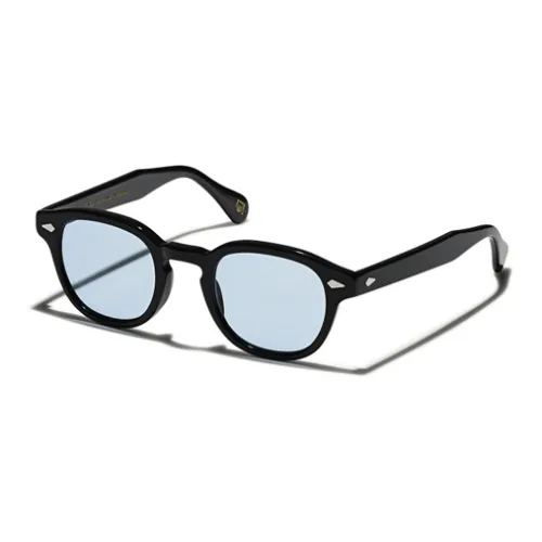 MOSCOT Acetate Oval Sunglasses Men's Black