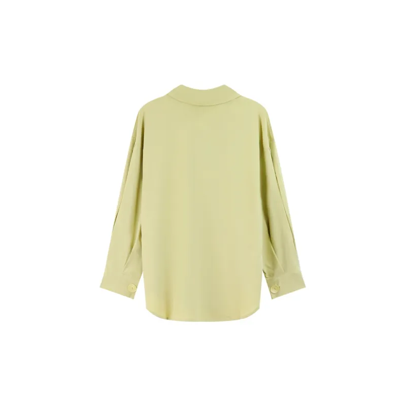 DianThia Shirt Women's Army Green-1