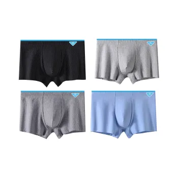 H-YXIANG Underpants Men's 4 Pack