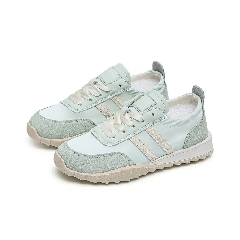 TUOPIN Casual Shoes Women's Low Top Silver/Beige/Pink/Green-29