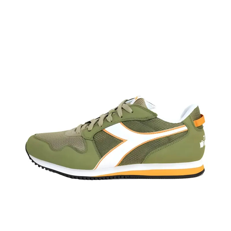 Diadora Heritage Low-Top Casual Shoes Women's Olive Green-0