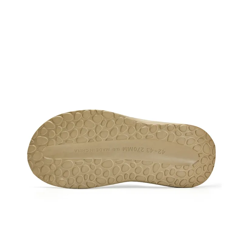 Joma Slip Resistant Abrasion Resistant Slide Slippers Unisex Khaki-4