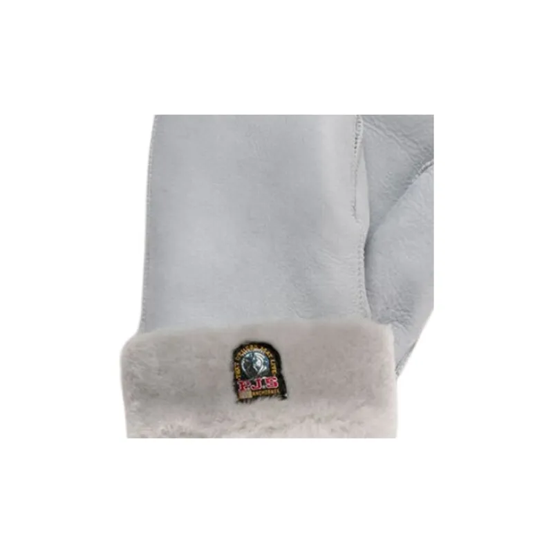 PARAJUMPERS Sheepskin Gloves Kids' Gray-2