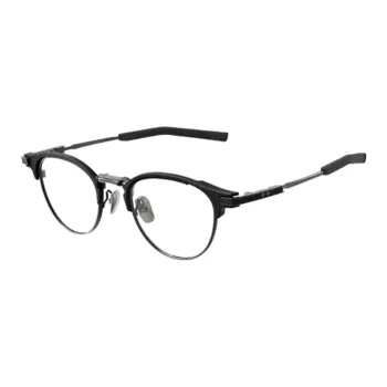 Four Nines Pure Titanium Irregular Shape Eyeglass Frames Unisex Gray