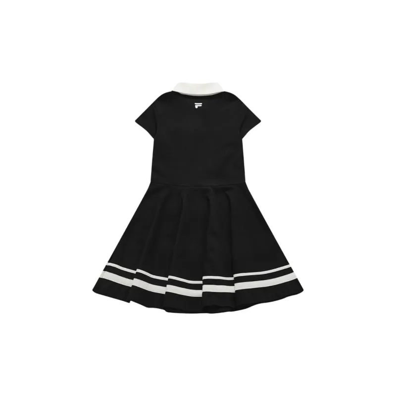 FILA FUSION Short Sleeved Dress Women's Jet Black-1
