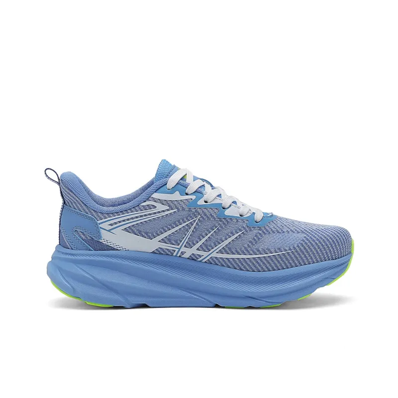Warrior Breathable Lightweight Rebound Low Top Soft EVA Midsole Casual Running Shoes Men's Royal Blue-1