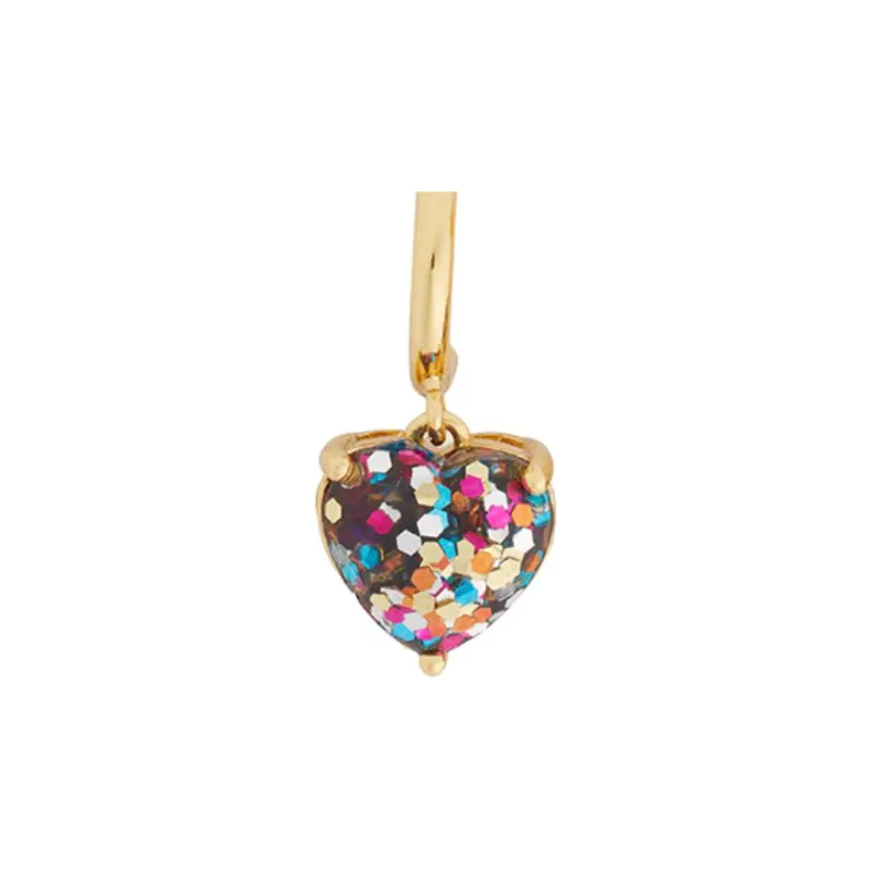 Kate Spade My Love Glitter Heart Earrings-1