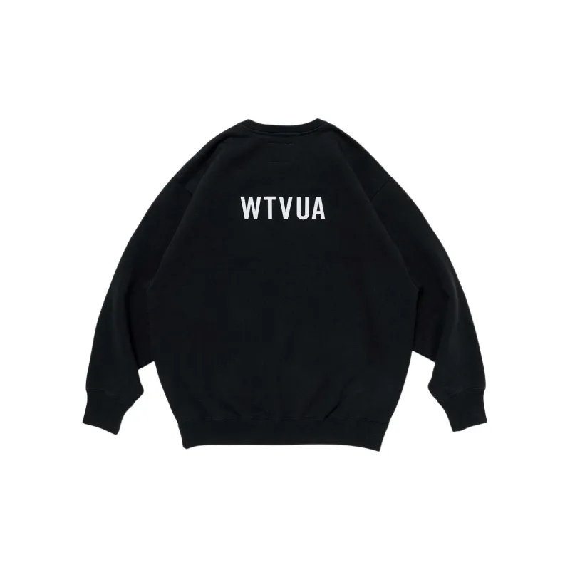 WTAPS Logo embroidered Cotton Sweatshirt-1
