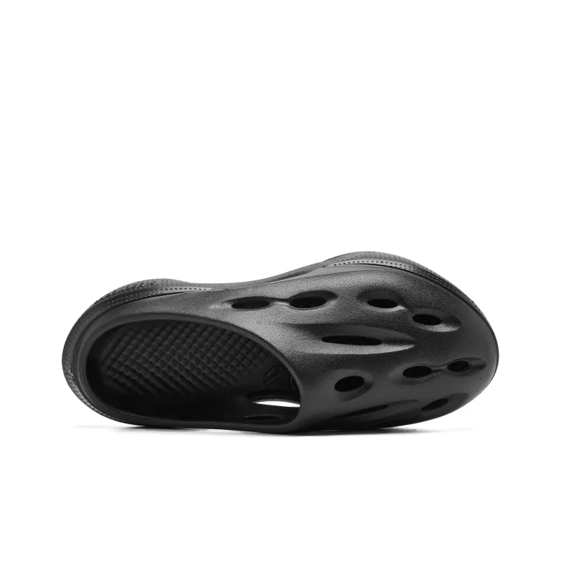 QIAODAN Poison Tooth Slippers Clogs Women's Black-3