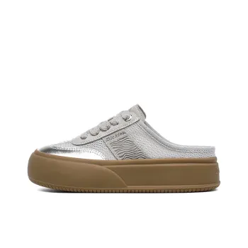 Dickies Rubber Sole Wrap toe Slippers Women's Silver Gray