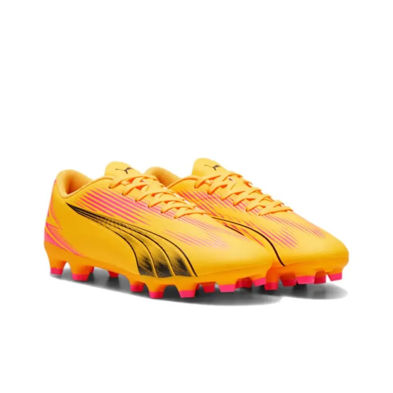 PUMA Ultra Play Fg/Ag Boots 'Sun Stream Black Sunset Glow'-3
