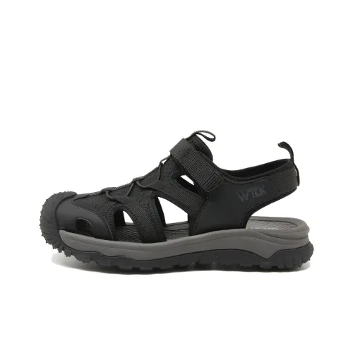 WESTLINK Beach Sandals Men Black