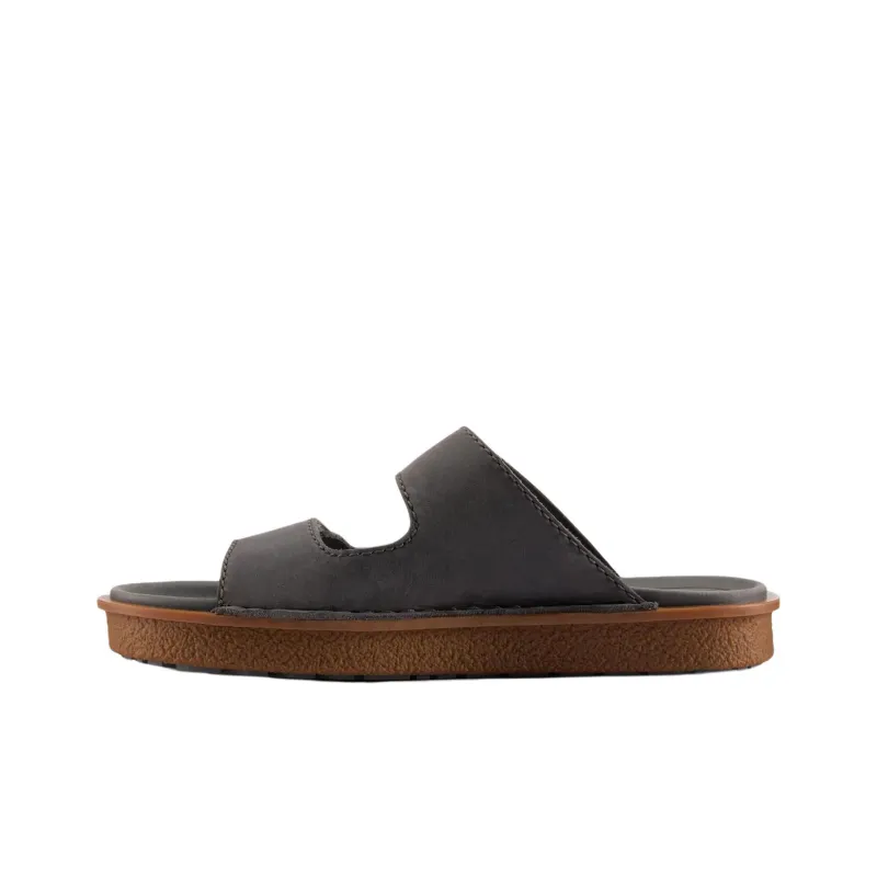 Clarks Quiet Slip-Resistant Abrasion-Resistant Slide Slippers Men's Gray-0