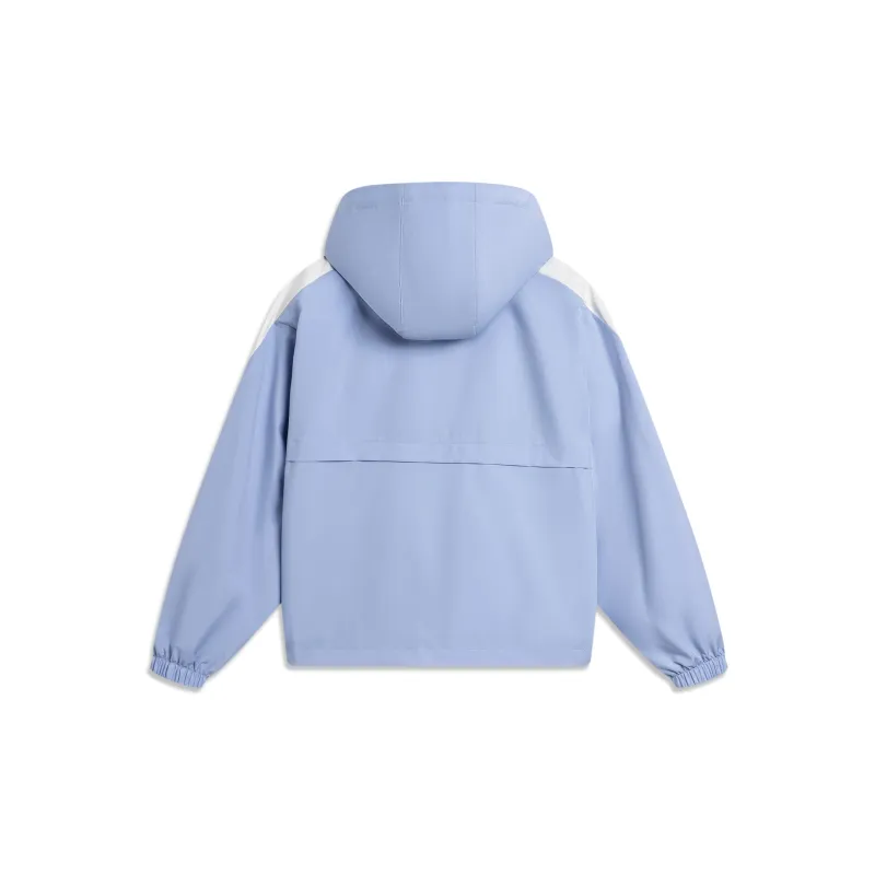 LiNing Trench Coat Women's Sichuan Gray Blue Beige White Multicolor-1