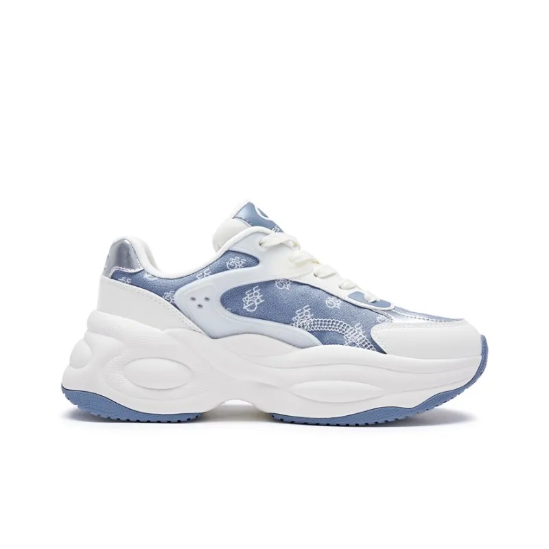 Champion Low Top Chunky Sneakers Women's Light Blue-1