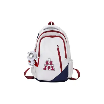 LOUIS ROYALN Nylon Laptop Backpack Unisex Red/Blue/Khaki/Black/Red & Blue