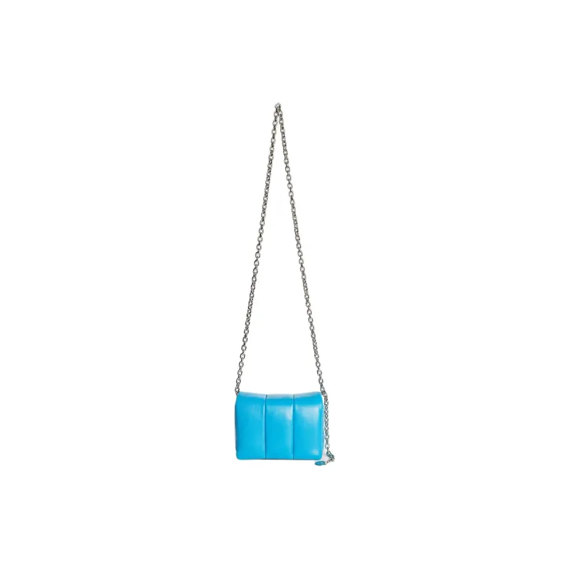 STAND STUDIO Lambskin Crossbody Handheld Shoulder Bags Women's Greece Blue-0