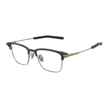 Four Nines Pure Titanium Square Eyeglass Frames Unisex Black