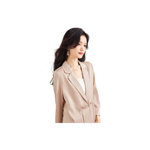 CARBAMMI Business Suits Women's Champagne