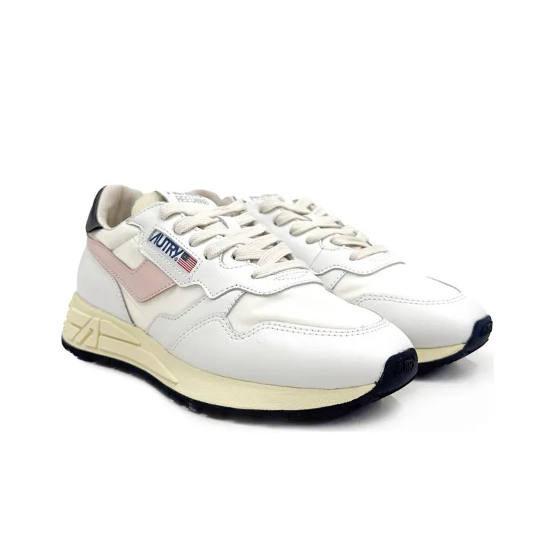 AUTRY Reelwind Lightweight And Wear resistant Low Top Casual Shoes Women's White-2