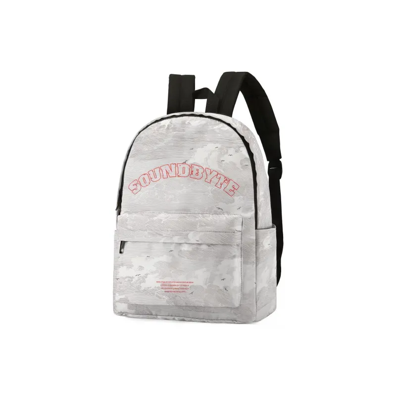 ONRF ×SOUNDBYT Polyester Backpack Laptop Bag Regular Unisex White-1