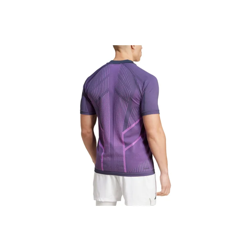 Adidas Free Shipping With AdiClub Tennis Pro Seamless Aeroready FreeLift Polo Shirt-1