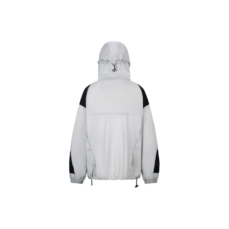 GRKC Jackets Coats Unisex Black White-1