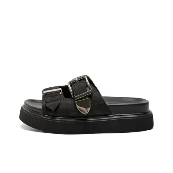 JOSINY Rubber Sole Abrasion Resistant Slide Slippers Women's
