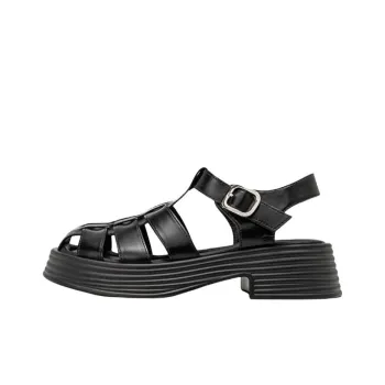 AOKANG Roman Sandals 5.2cm Women's Black