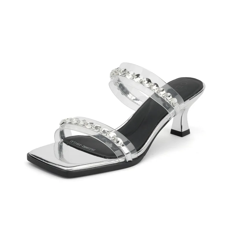 GEMEIQ Rubber Sole Slip Resistant Slide Slippers Women's-5