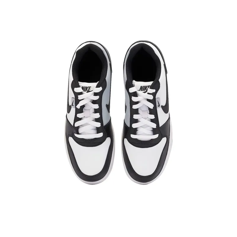 Nike Ebernon Low Prm White Black Wolf Grey-2