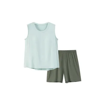 The Story Of The Flower Season Pajama Set Women's Teal