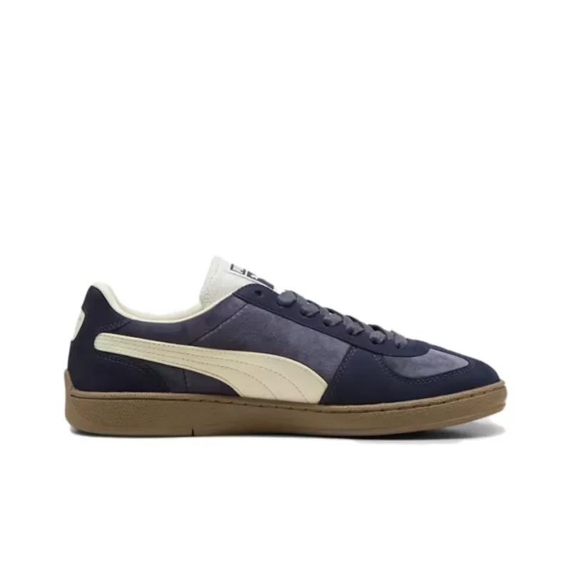 PUMA Superteam Non-slip Lightweight Low-Top Skateboard Shoes Unisex Blue White-1
