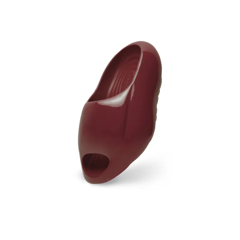 VESSEL Slide Slippers Unisex Burgundy-3