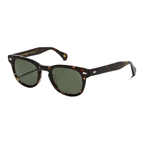 MOSCOT Acetate Square Sunglasses Men's Brown