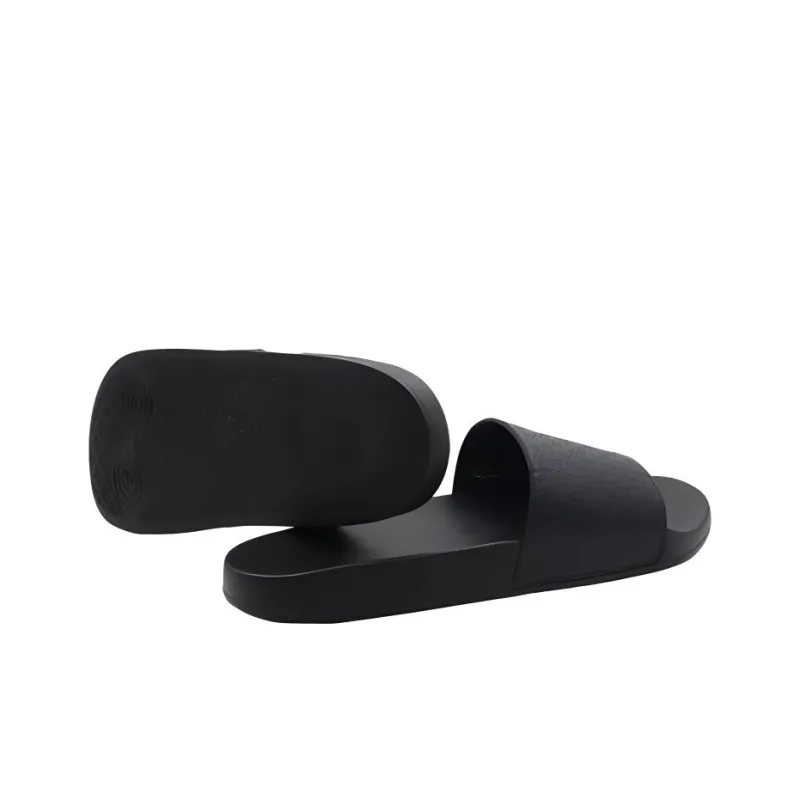 GUCCI MicroGUCCIssima Slide Black-6