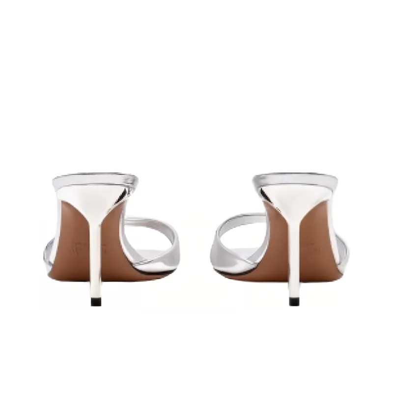 Paris Texas Lidia 70mm Leather Mules-3
