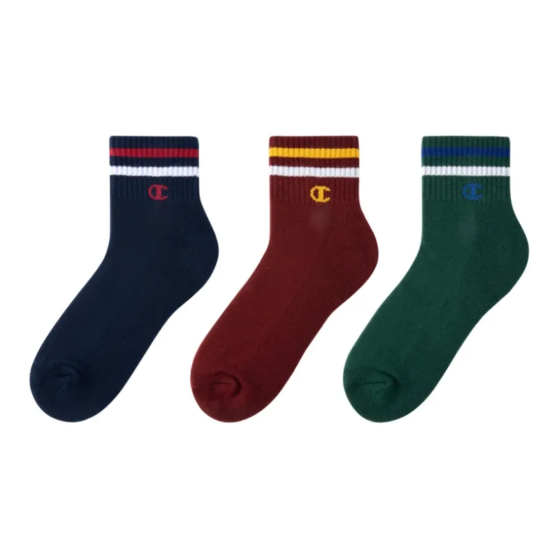 Champion Mid Calf Socks Unisex Multicolor-9