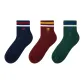 Blue Green Red-Crew Socks