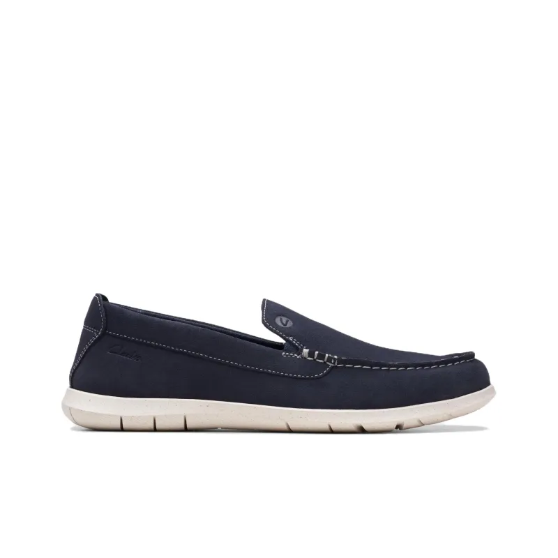 Clarks Flexway Step Suede Loafers-1