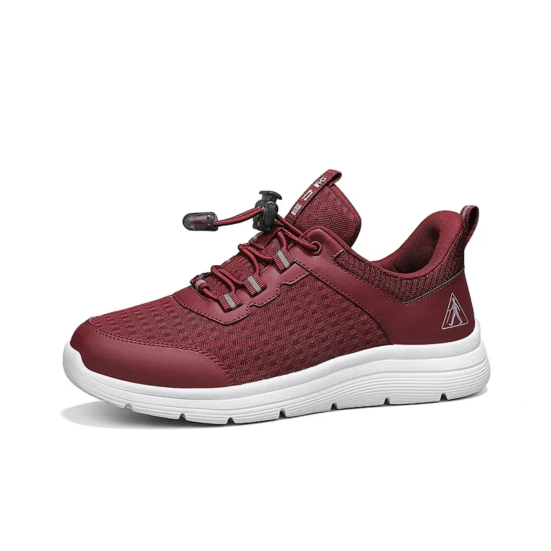 ZULIZ Cushioned Slip-Resistant Abrasion-Resistant Breathable Low-Top Casual Shoes Unisex-9