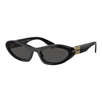 MIU MIU Oval Frame Sunglasses